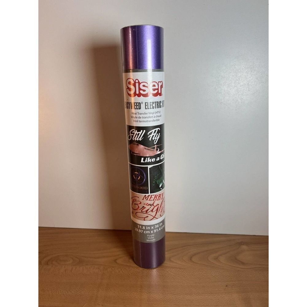 NEW Siser EasyWeed HTV Vinyl 11.8"X36" Roll Purple